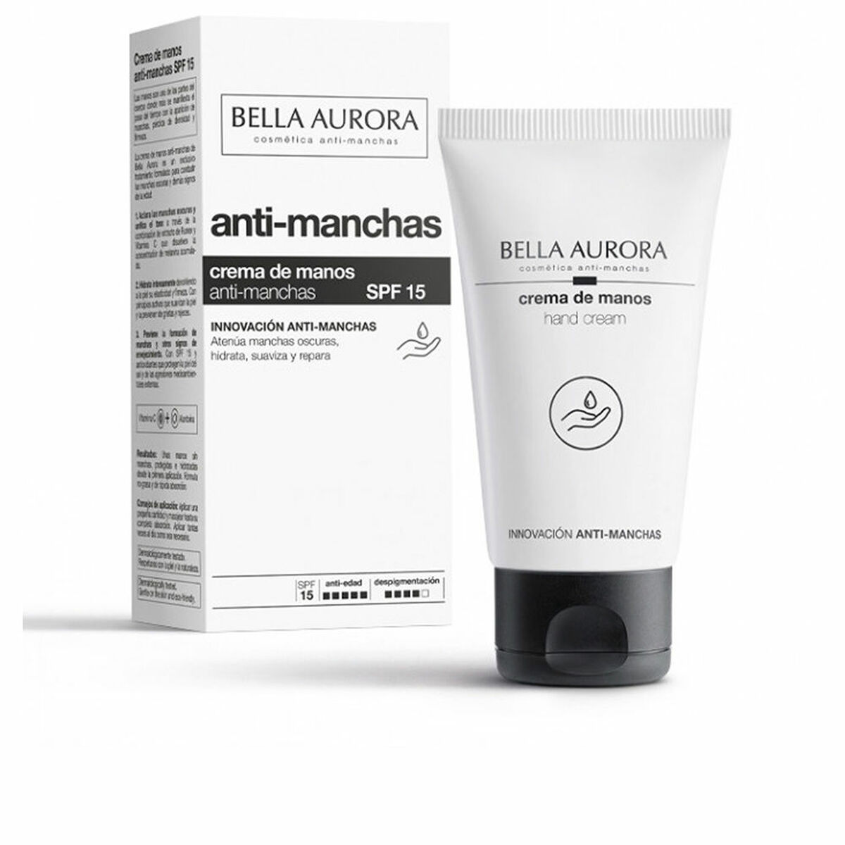 Handkräm mot bruna fläckar M7 Bella Aurora 75 ml